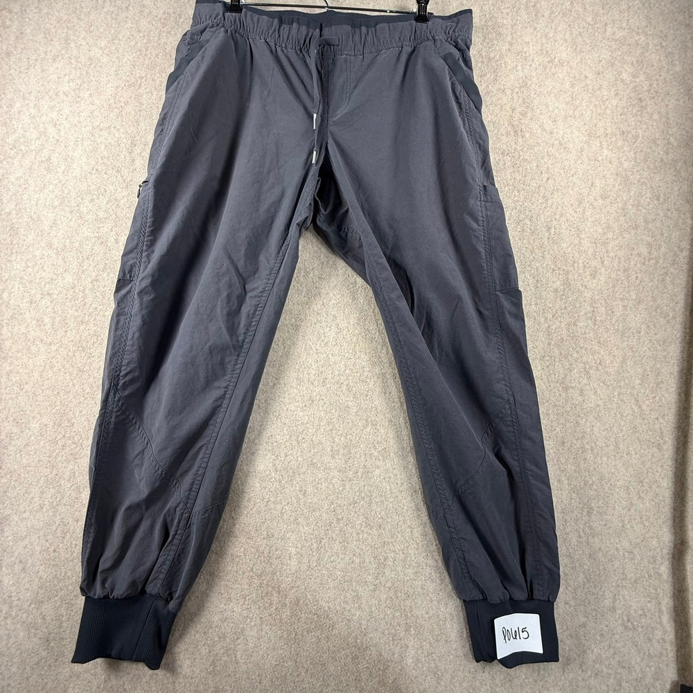 Marmot‎ Mens Hiking Joggers Charcoal Gray Elastic Waist Drawstring Size Medium